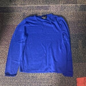Requirements Royal Blue Knit Top